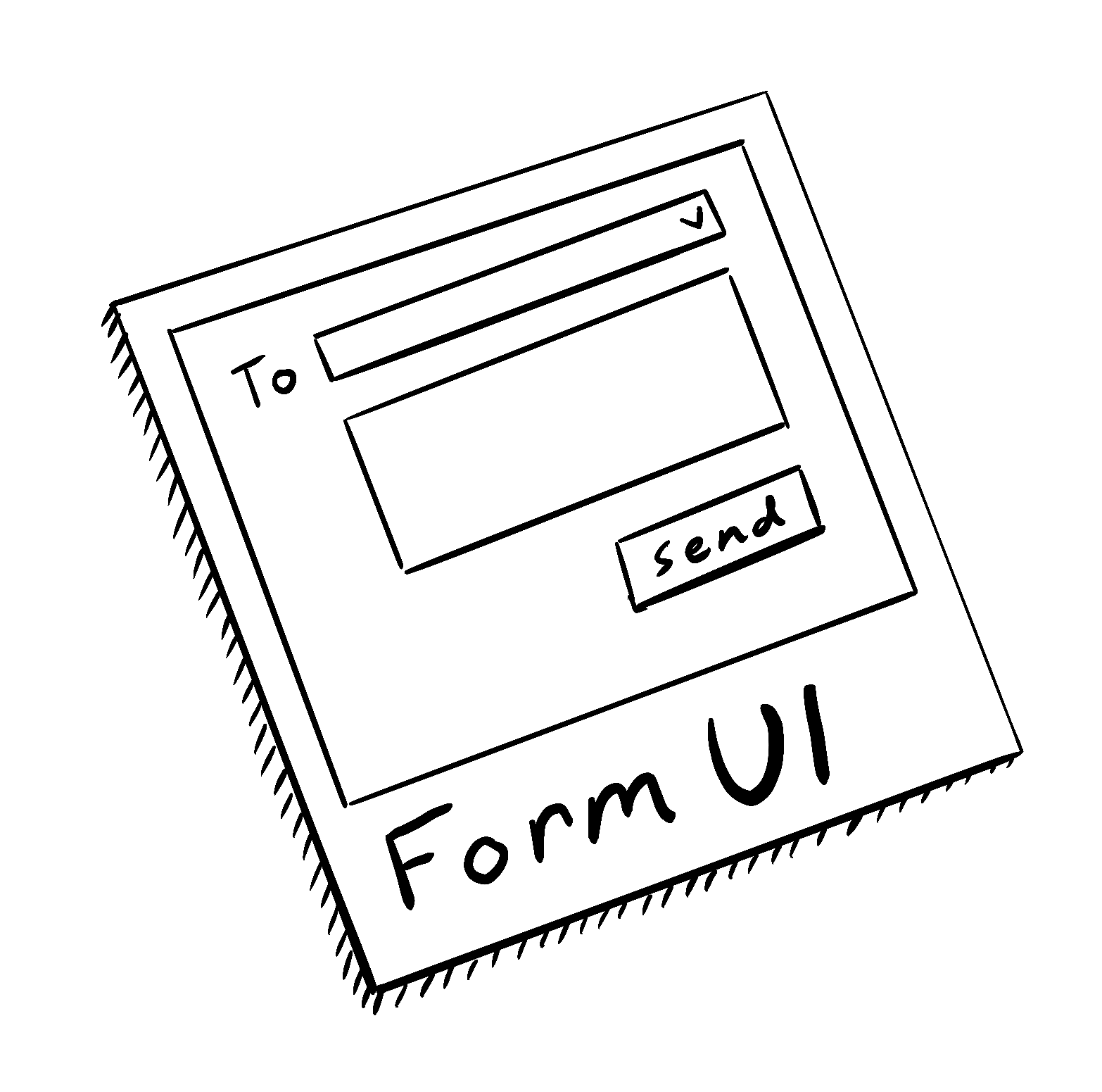 State living in React; React gets a setUpdate; in the re-render, React passes a snapshot of the state value into the component.